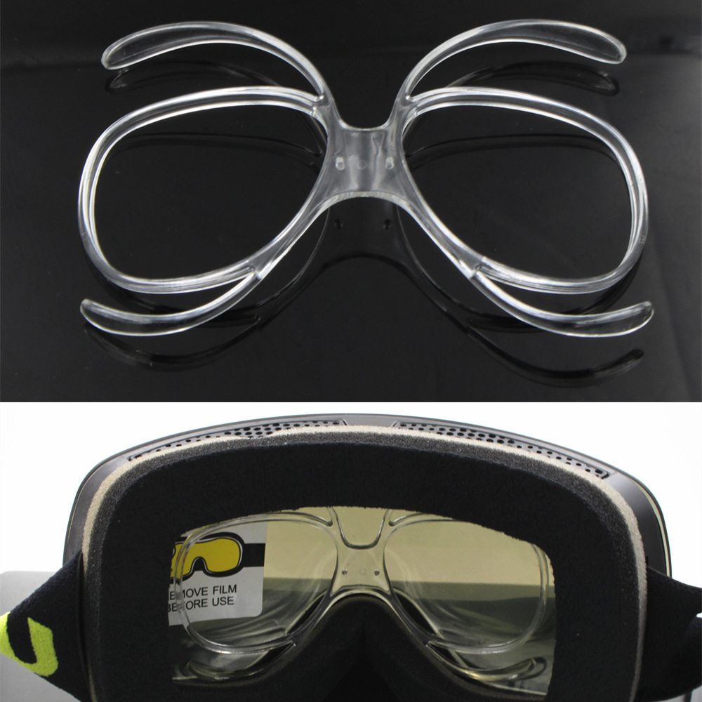 Butterfly myopia frame goggles inner frame ski glasses myopia adapter ski glasses myopia can be equipped with myopia lenses