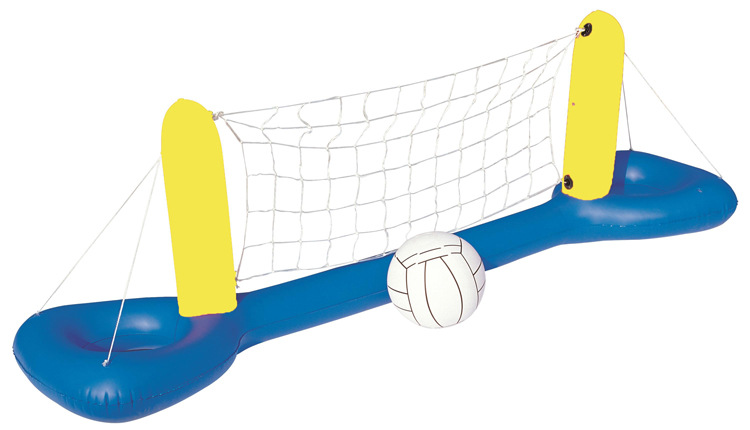 Picture of Boys and girls baby swimming pool water supplies inflatable basketball stand children's water interactive shooting football door game disc