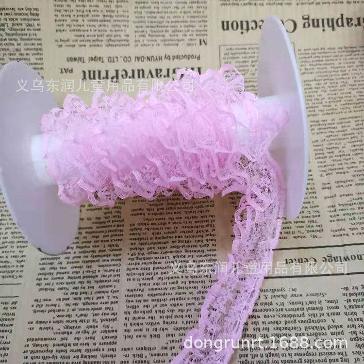 Picture of Single-layer lace confused doll handmade DIY skirt cream glue clay decoration diy toy material wholesale