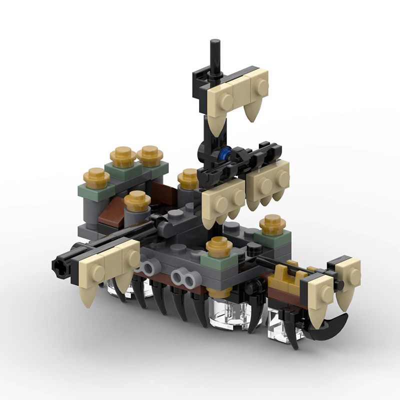 Picture of Creative MOC building blocks mini pirate ship series compatible with Lego puzzle diy assembled toy model gift ornaments