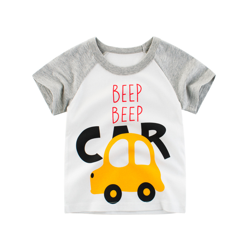 Picture of Children's Short-Sleeved T-Shirts for Stalls, Baby Clothes, Boys' Summer Clothes, Wholesale 2025 New Korean Style Kidsren's Clothing, Dropshipping