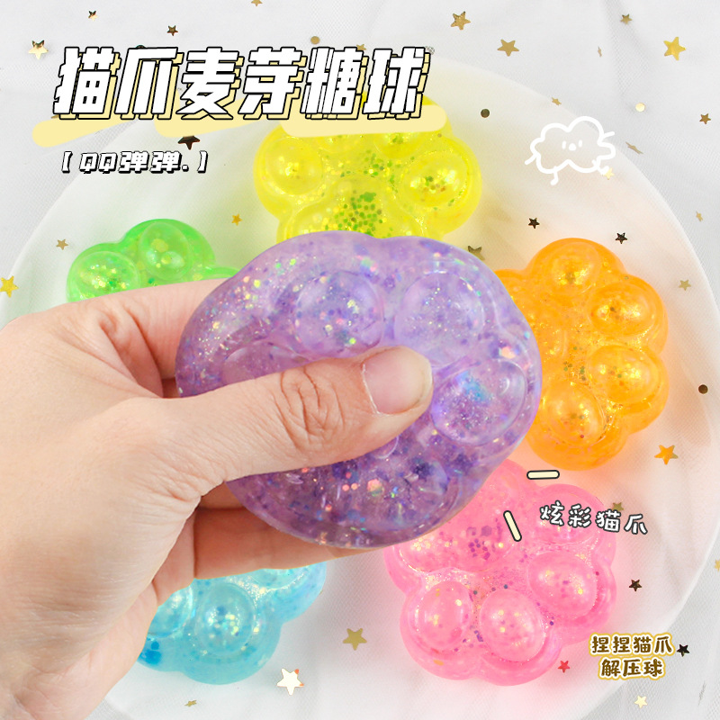 Shake the Sound Explosion maltose pinch music decompression vent ball animal maltose pinch cat claw pinch music Wholesale