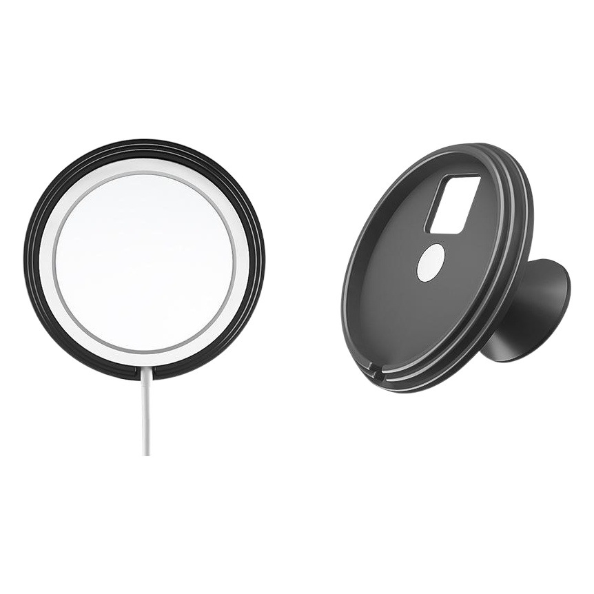 Fjf Holder Magsafe Wireless Charger Is Suitable for Apple 15 Magnetic Car Mobile Phone Holder Wireless Charger