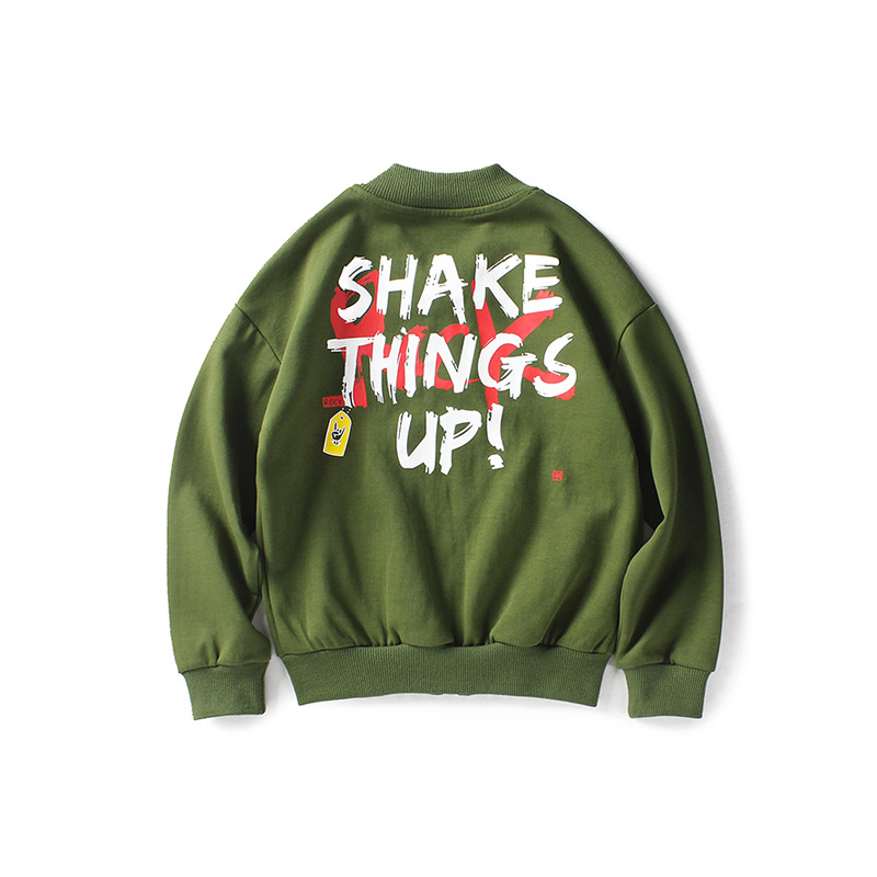 Picture of Spring and Autumn Korean Style New Children's Jacket Coat, Trendy Baseball Jacket for Older Children, Boys' Jacket Children's Outerwear