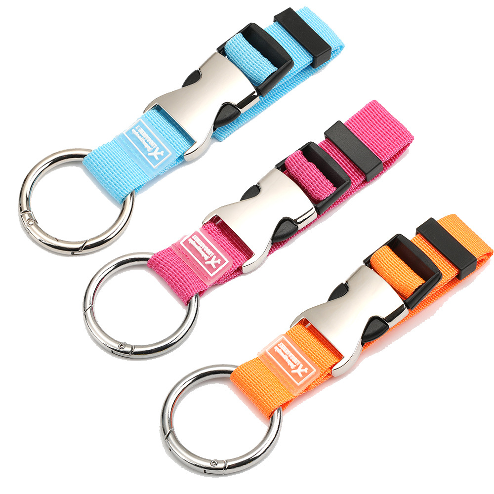 Picture of Luggage Buckle Safety Fixed Strap Backpack External Lanyard Packing Strap Suitcase Strap Metal Lanyard