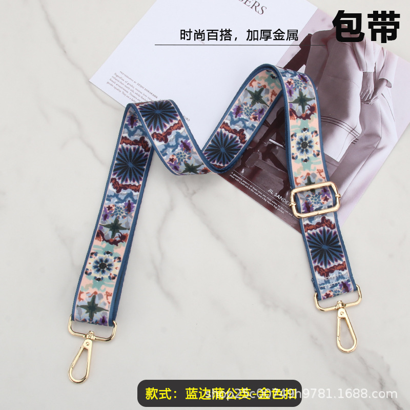 Picture of Bag replacement wide shoulder strap women's bag shoulder strap lengthened adjustable bag shoulder strap accessories famous style all-match wide shoulder strap