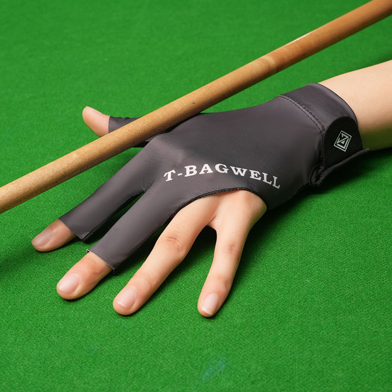 Picture of Billiards Gloves Men's and Women's Billiards Open Finger Professional Snooker Game Special Non-Slip Thin Three-Finger High-Elastic A34-TQ