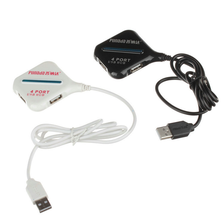 Punada I-1005 4 USB2.0HUB 4 USB hub with network card hard disk 1 meter line