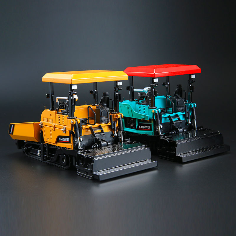 Picture of New Kaidiwei alloy engineering vehicle 1:40 paver model independent installation simulation children's toys spot wholesale