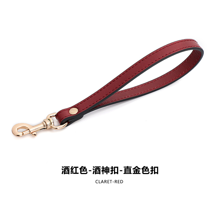 Picture of Women's Bag Accessories Single Buckle Wallet Lanyard Handbag with B- 45 Plain Cowhide Handbag with Bag Replacement Strap