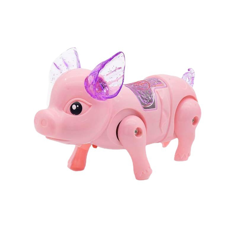 Picture of Electric Net red pig rope luminous Pig cartoon music rope pig night market stall children's toys wholesale