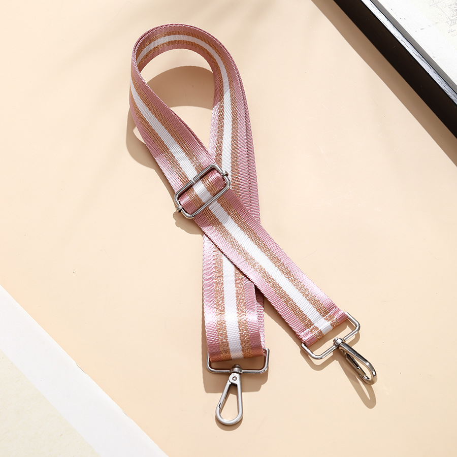 Picture of Bag shoulder strap crossbody bag with adjustable widened shoulder strap gold silk Women's bag with 3.8cm width