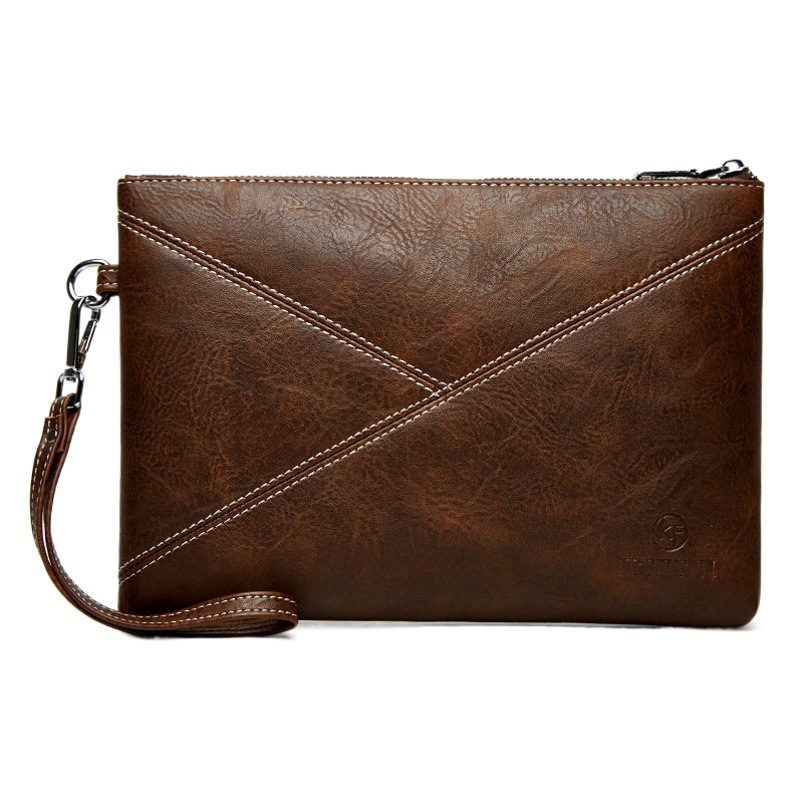 New Men's Clutch Bag Business Casual Men's Bag Handbag Lightweight Men's Storage Bag Cross-border Men's Bag for Hair