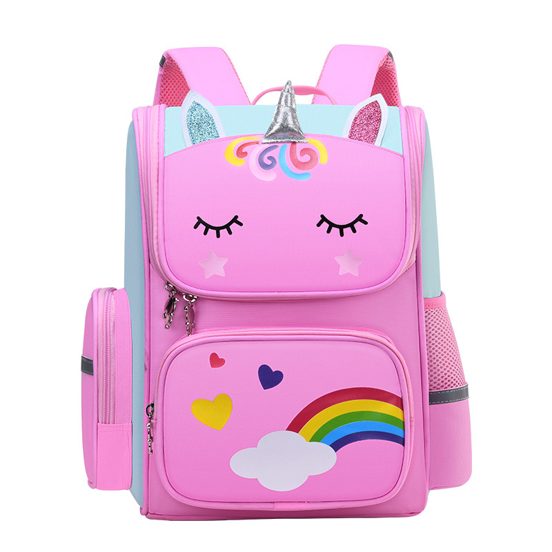 Picture of New elementary school student space schoolbag 8 to 12 years old burden reduction spine protection backpack boys and girls models can be Wholesale