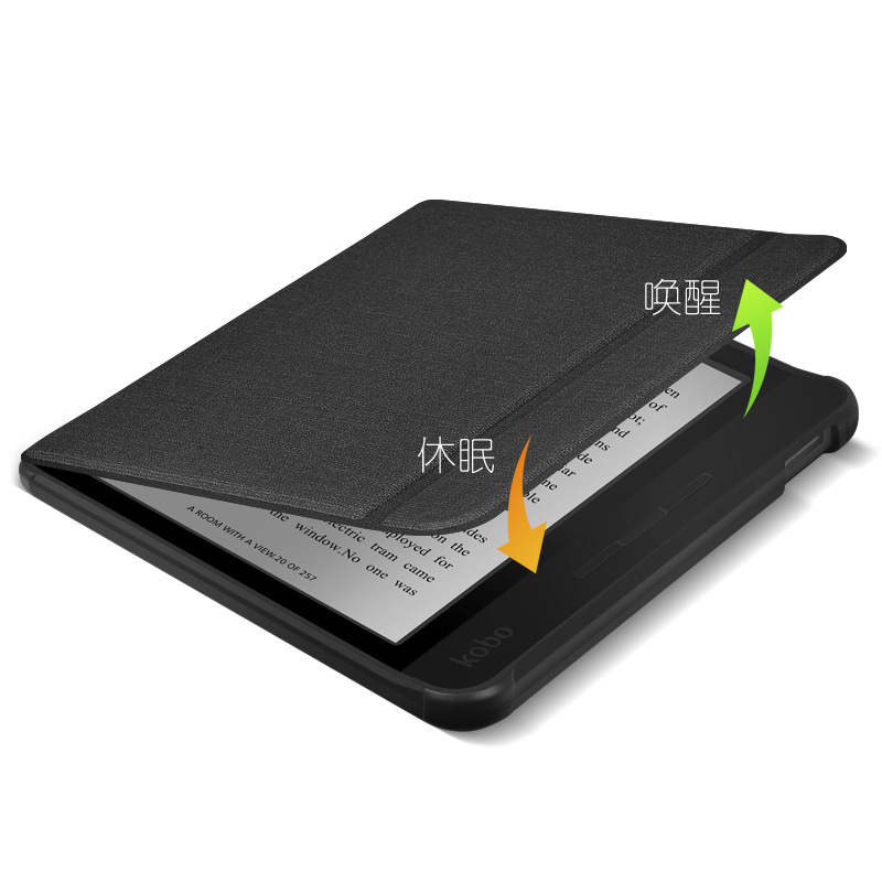 Picture of Suitable for 2024Kobo Libra Color Handheld Cloth Pattern Tpu Protective Case Kobo 7inch E-Book Protective Case