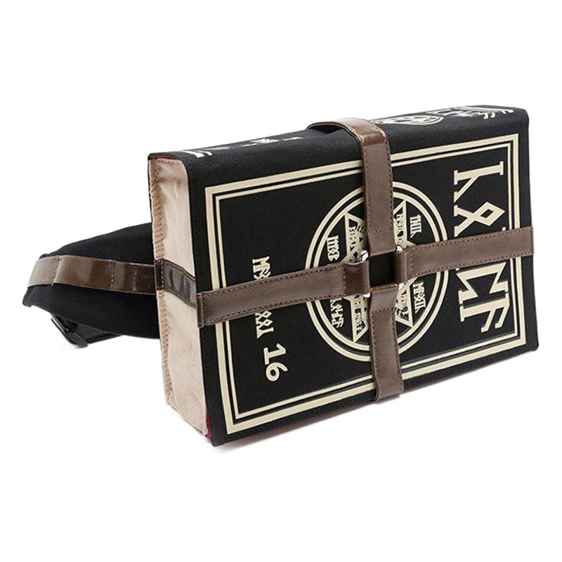 Animation Peripheral Backpack Heretic Judge Fire Magic Book Messenger Bag Fff Group Prop Bag Cos Student School Bag