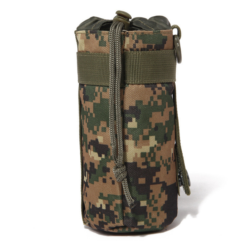 Picture of Outdoor Sports Water Bottle Bag, Multifunctional Molle Accessory Hanging Bag, Mountaineering and Cycling Water Bottle Waist Bag Hanging Bag