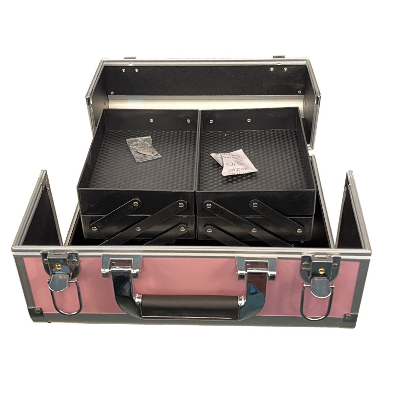 Picture of Cross-Border Cosmetic Case Portable Large Capacity Portable Multi-Layer Cosmetic Storage Box Large Tattoo Tool Box Wholesale