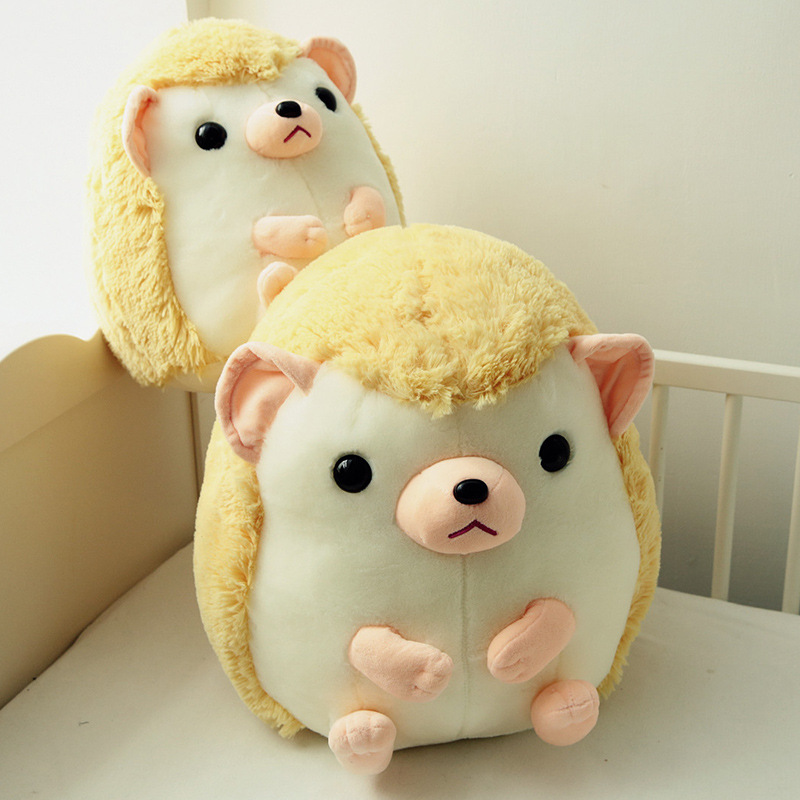 Picture of Bobby Bear Hairy Round Spherical Hedgehog Plush Toy Doll Large Grasping Machine Doll Wholesale
