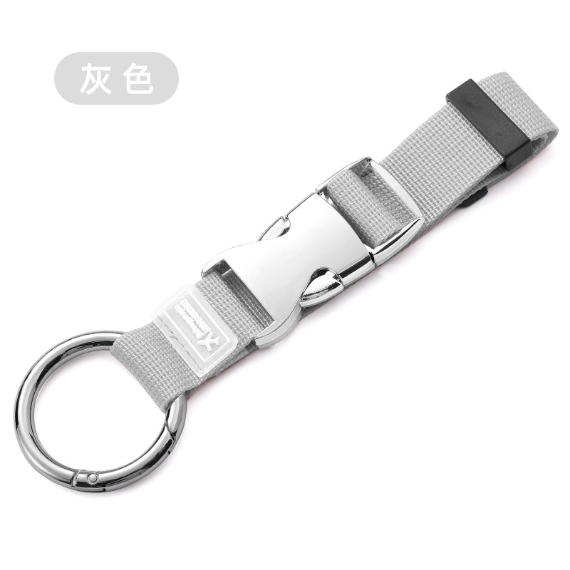 Picture of Luggage Buckle Safety Fixed Strap Backpack External Lanyard Packing Strap Suitcase Strap Metal Lanyard