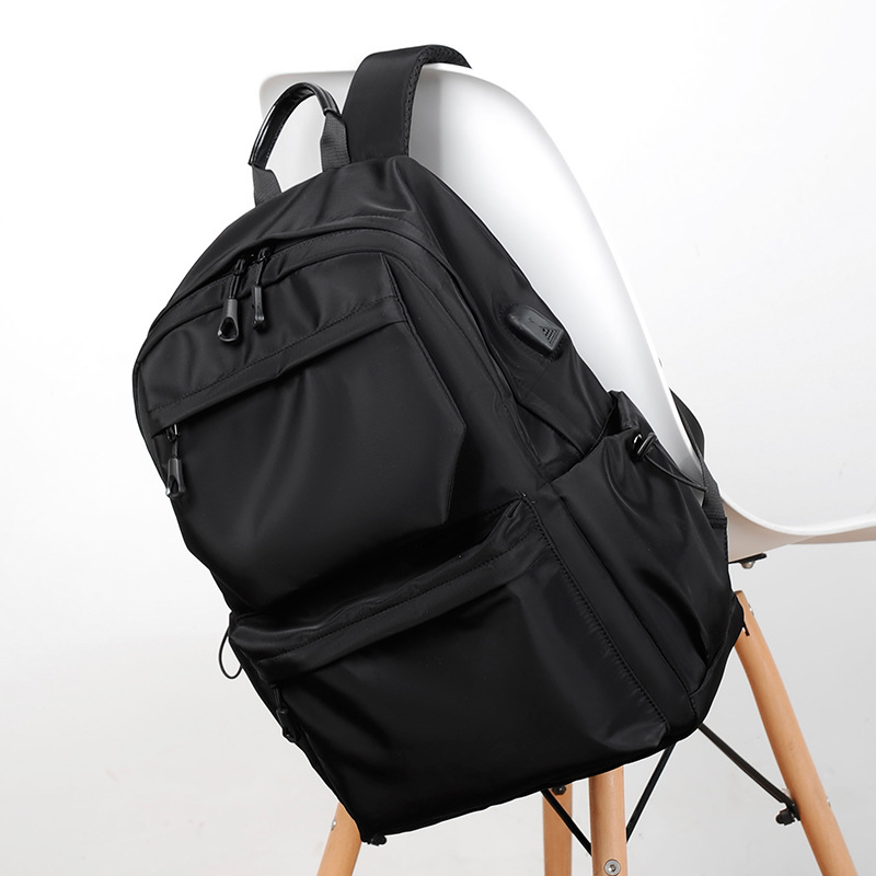 Picture of Cross-Border Casual Backpack Men's High-End Outdoor Travel Backpack Waterproof Computer Backpack Fashionable Travel School Bag