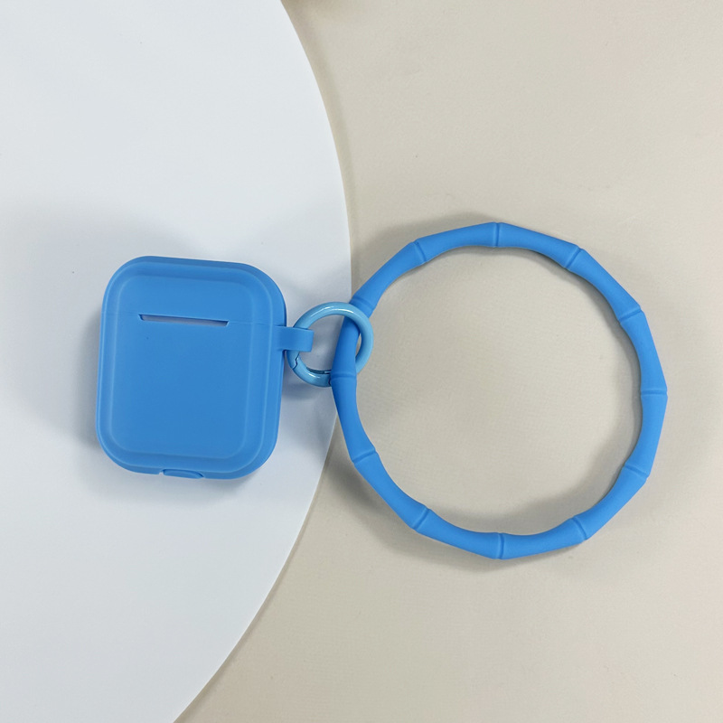 Picture of Suitable for Silicone Simple Airpods4 Protective Case Soft Shell Airpods2 Generation Protective Case Headphone Protective Case