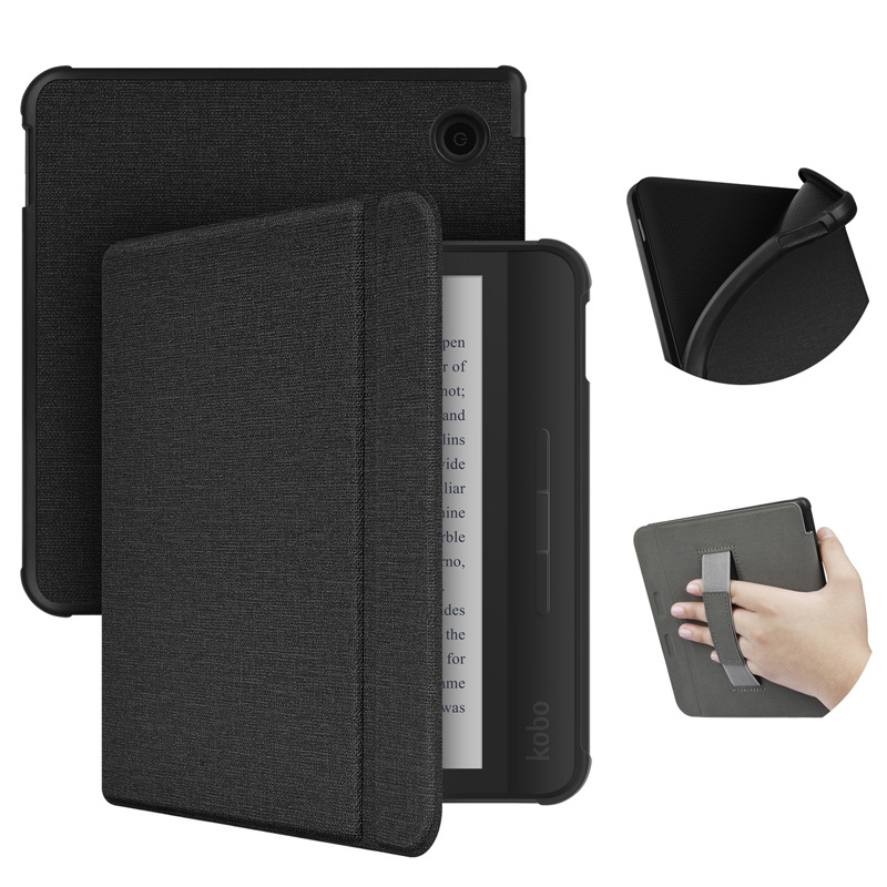 Picture of Suitable for 2024Kobo Libra Color Handheld Cloth Pattern Tpu Protective Case Kobo 7inch E-Book Protective Case