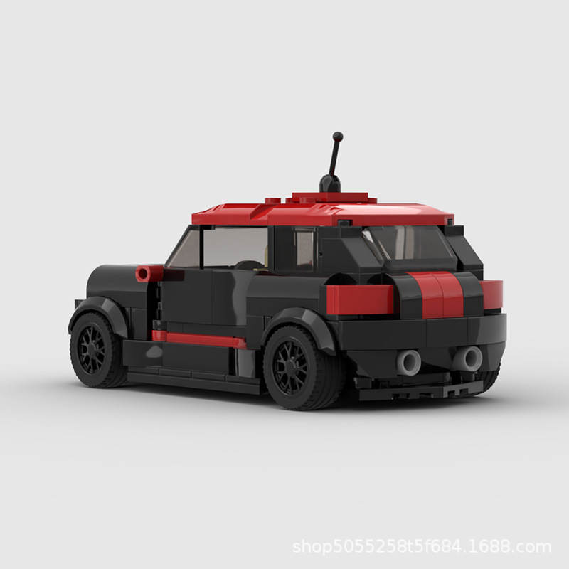 Picture of MOC block compatible Lego model MINI COOPER MINI COOPER JCW2014 patchwork toy gift
