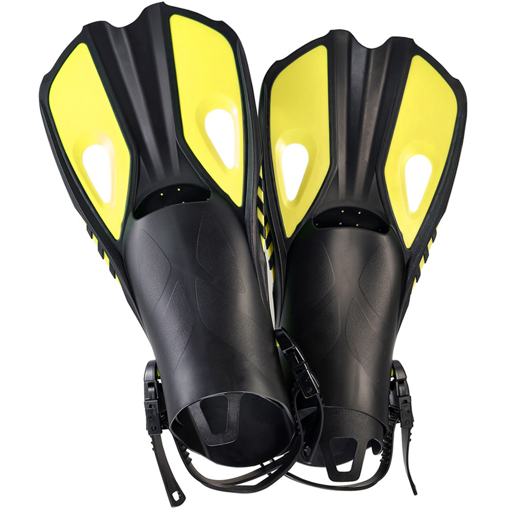 Picture of Professional Lightweight Diving Flipper Long Fingers Swimming Diving Adult Children Adjustable Siamesed Power Duck Flipper