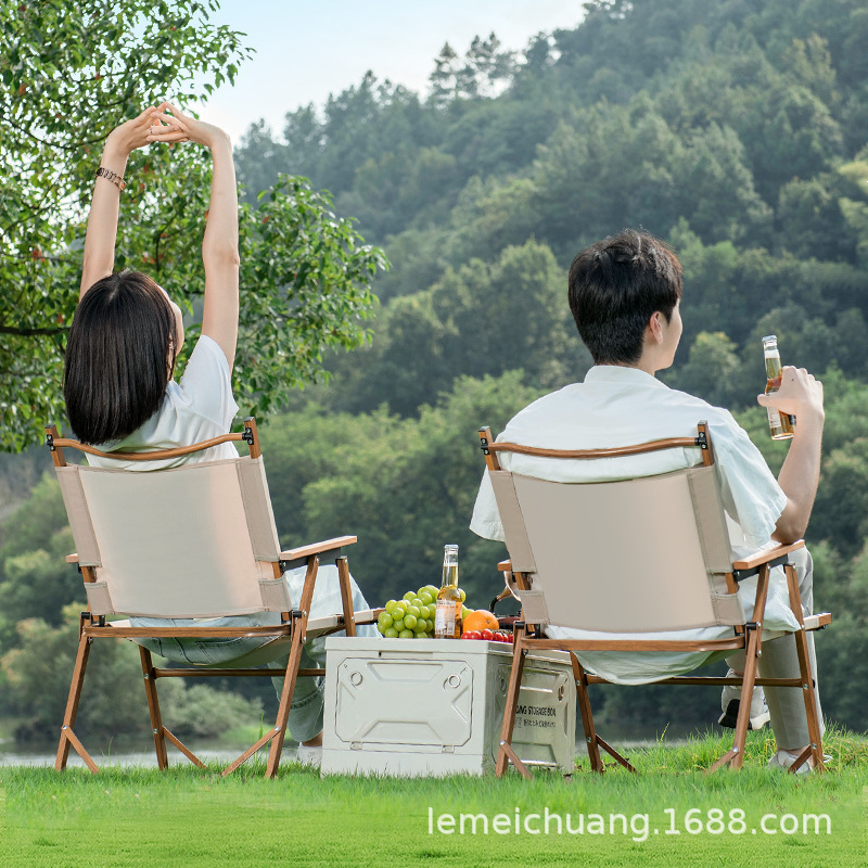 Picture of Portable Camping Picnic Folding Chair Kermit Chair Outdoor Folding Chair Stall Egg Roll Table Fishing Stool suit