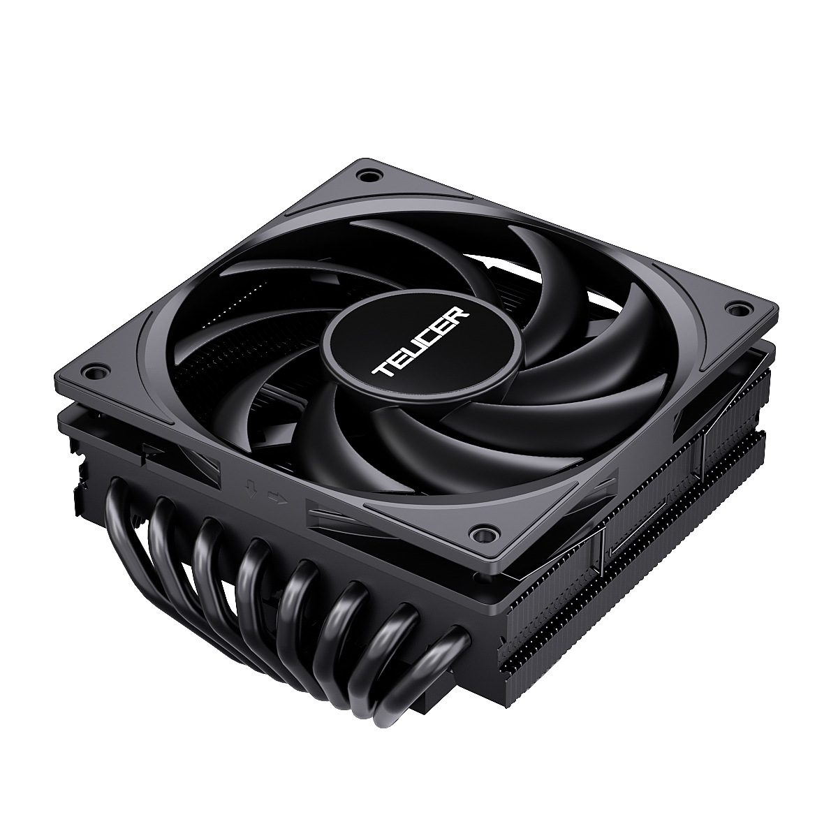 Picture of UT75-8 heat pipe press CPU radiator 1700 air-cooled X99 silent 2011 computer AMD fan i5i7