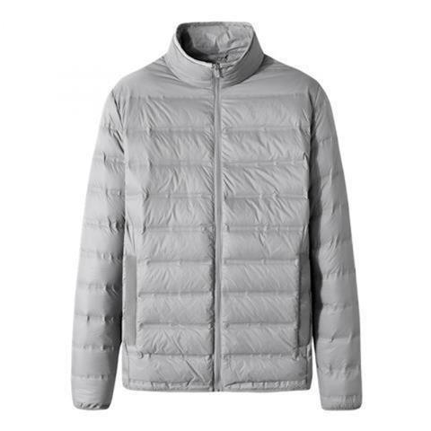 Picture of Fat man light down cotton-padded jacket men's light thin plus fat plus size 200kg fat man down cotton-padded jacket tide