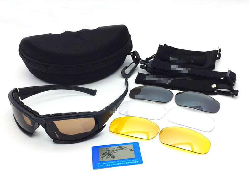 Picture of Polarized in stock csx7 goggles tactical eye protection sunglasses shooting night vision motorcycle goggles