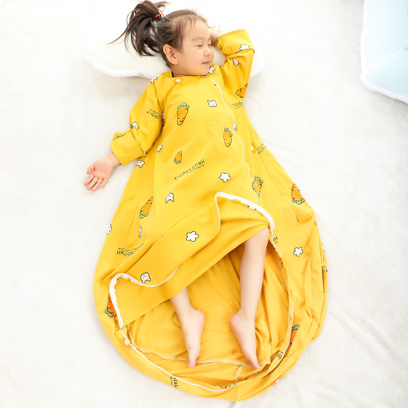 Picture of Baby Sleeping Bag Air-Conditioned Room Spring and Summer Thin Baby Anti-Kick Quilt Autumn and Winter Thickeneded Four-Season Universal One-Piece Drop Shipping