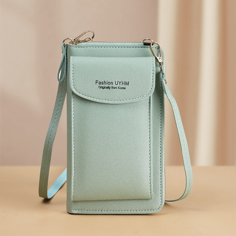 Picture of New Mobile Phone Bag Women's Fashionable All-match Korean Style Mini Small Satchel Student's Large Capacity Multi-card Wallet Card Bag for Women