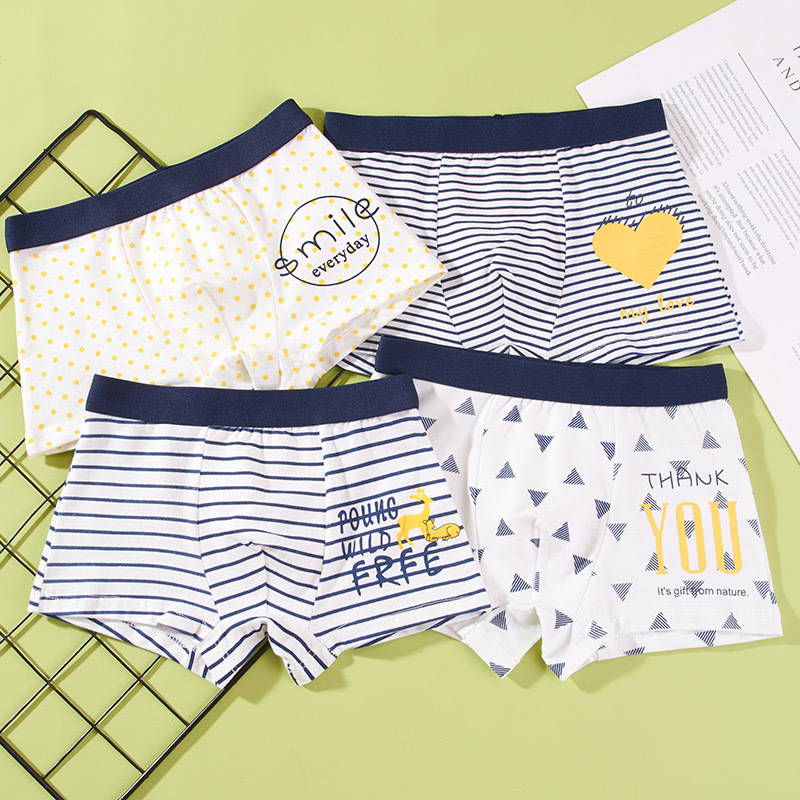 Children's Underwear Boys' Boxers Large Children's Students Baby Underwear Shake Fast Explosions Downstream Best Selling