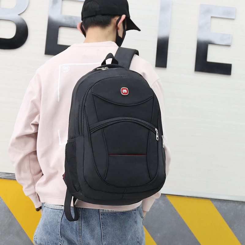 Picture of Cross-border Business Backpack Men's Waterproof Backpack Casual Multifunctional Computer Bag Student School Bag Printed logo