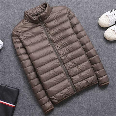 Picture of Lightweight cotton-padded jacket men's short coat 2021 autumn and winter thin trendy versatile hooded thin lightweight cotton