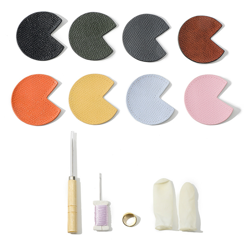 Suitable for bag accessories Longxiang bag repair D-66diy patchwork crochet corner protector bag bottom corner head leather 7cm accessories