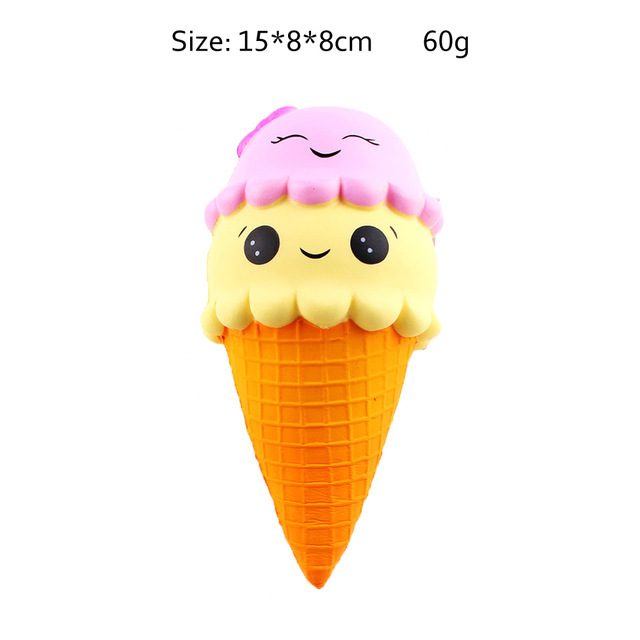 Picture of New slow rebound toy hamburger cake Squishy slow rebound unicorn vent decompression toy props
