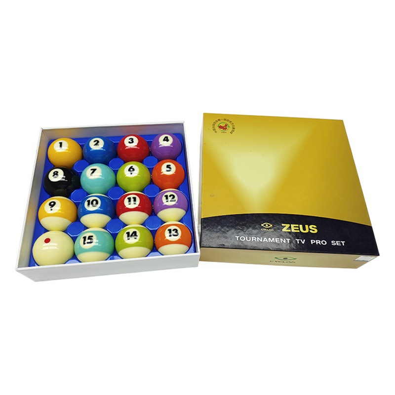 Demasfi Gainer-Tv Crystal Ball Xincon Ball American Black 8 Sixteen-Color Large Billiard Ball