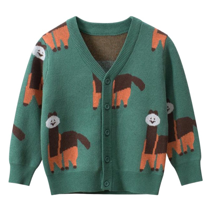 27Kids Korean Style Children's Clothing Spring New 2024 Wholesale Children's Sweater Cardigan Boys Jacket Dropshipping