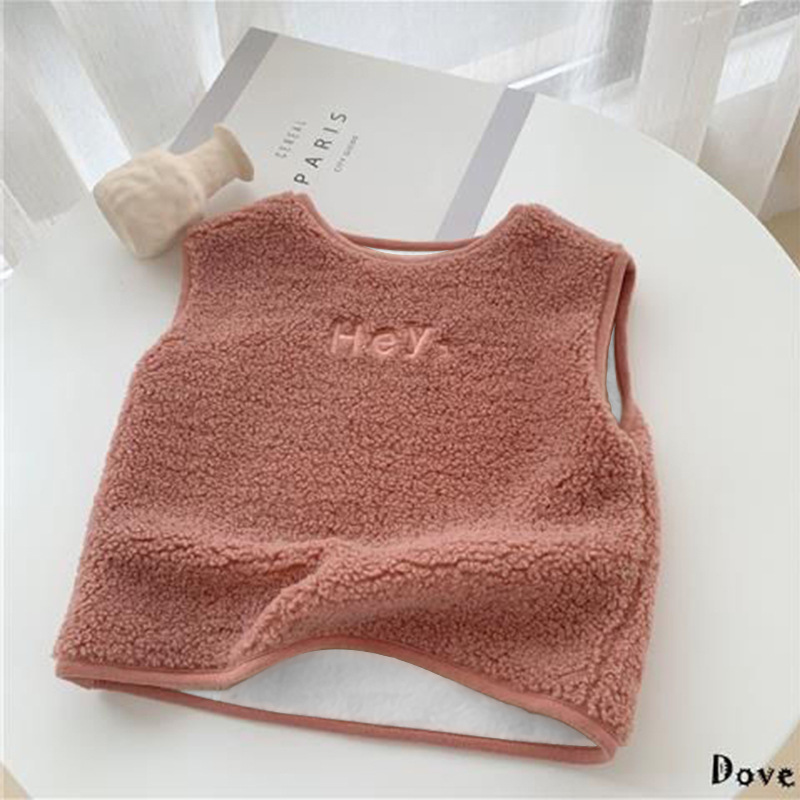 Picture of Autumn and winter outer wear boys and girls waistcoat Western style fleece-lined polar fleece baby vest children vest factory wholesale
