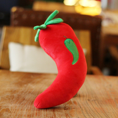 Picture of 20cm down Cotton Fruit and Vegetable Pillow Wedding Throwing Children's Gift Doll Stuffed Toy Wholesale