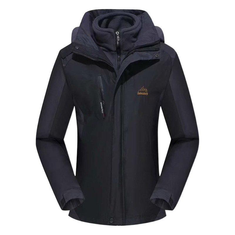 Factory direct outdoor assault clothing men and women three-in-one two-piece removable plus velvet padded waterproof a generation of hair
