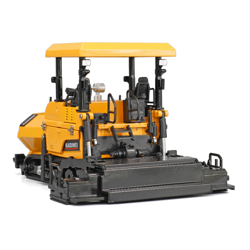 Picture of New Kaidiwei alloy engineering vehicle 1:40 paver model independent installation simulation children's toys spot wholesale