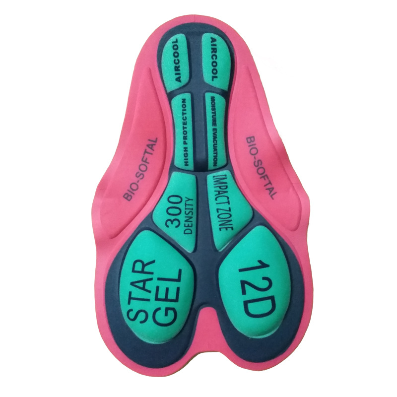 Picture of Cycling clothes cushion sponge silicone pad cycling shorts cushion moisture wicking shock absorption functional cycling clothes cushion