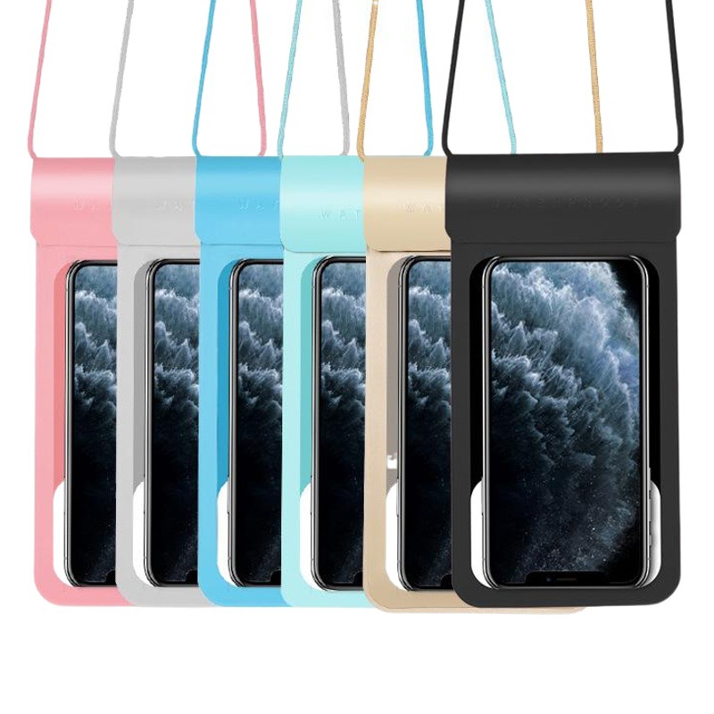 Summer Waterproof Mobile Phone Bag, Seaside Swimming Takeaway Waterproof Mobile Phone Case, Diving Photography and Video Mobile Phone Waterproof Bag