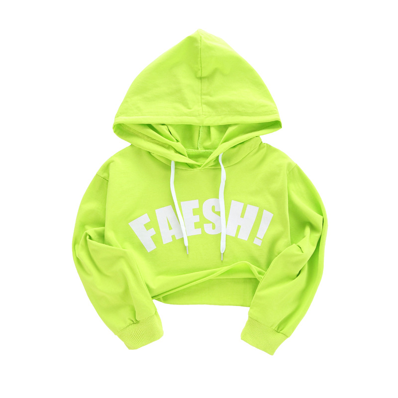 Picture of New Hip-Hop Girls' Street Dance Suit Trendy Show Korean Crop Top Children's Jazz Dance Table Performance Costume