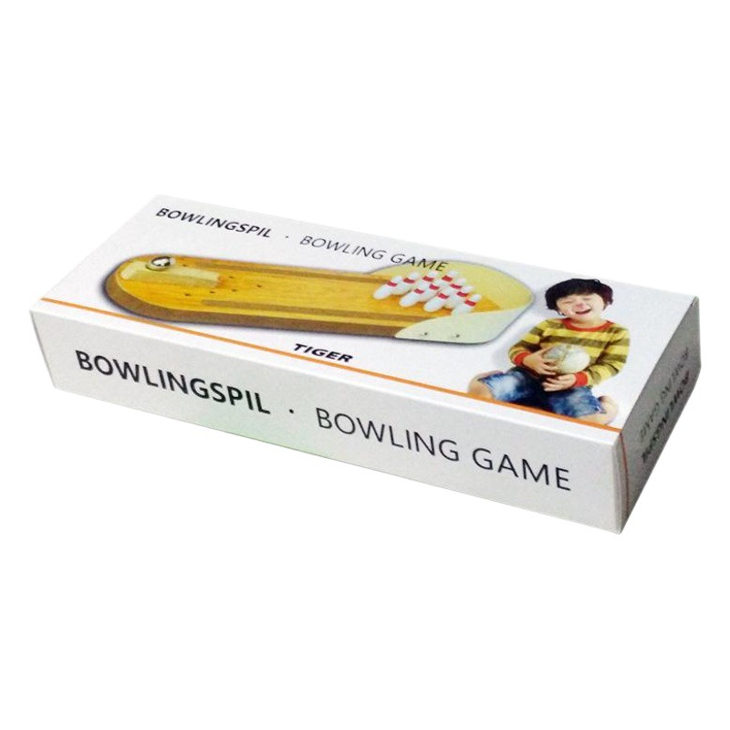 Puzzle Wooden Mini Bowling Parent-Child Interactive Desktop Game Casual Decompression Indoor Game Ball Toy Gift